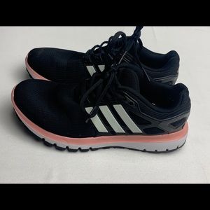 adidas | Shoes | Adidas Mens Cloudfoam Pgs 78905 Running Sneakers Sz 1 Gray  White Very Clean | Poshmark